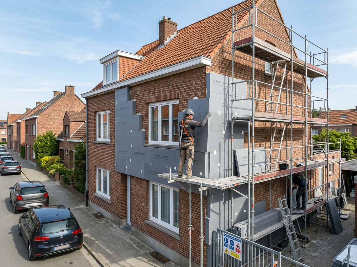 Premie gevelisolatie en buitenmuurisolatie